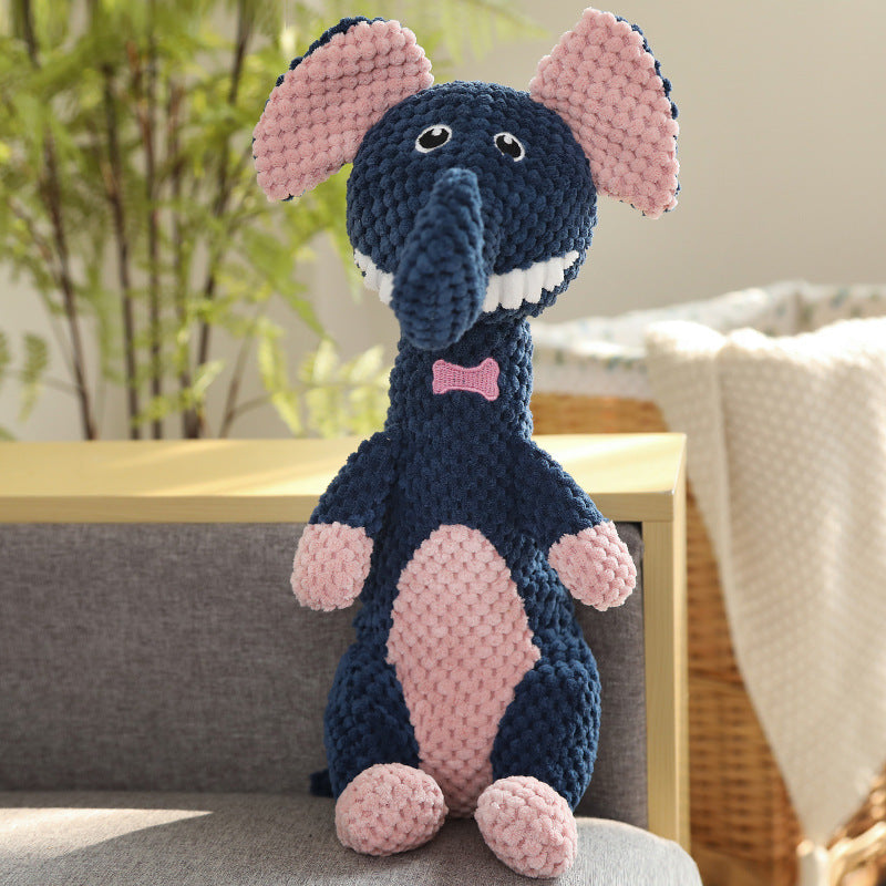 Pet Supplies Plush Toy Molar Long Lasting Corduroy Sounding Doll