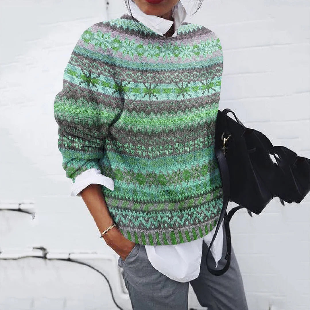 Digital Printed Women's Sweater