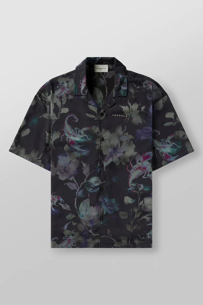 Printed Casual Loose Short Sleeves Top