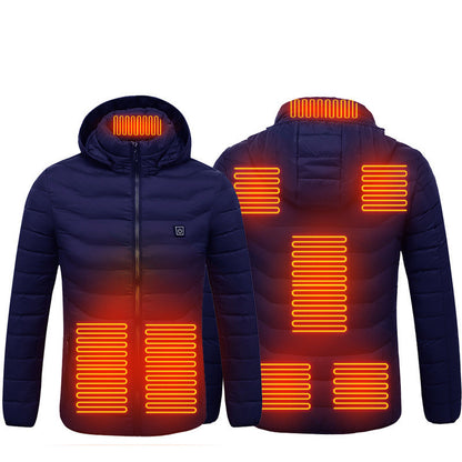 New  Electric Jacket Cotton Coat Heater Thermal Clothing for Winter