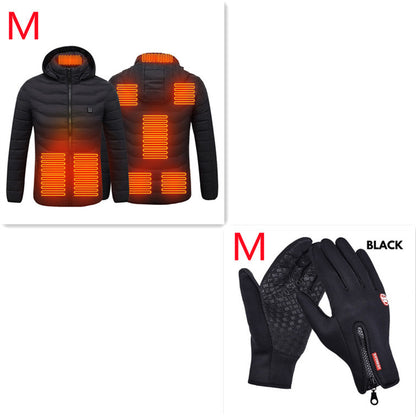 New  Electric Jacket Cotton Coat Heater Thermal Clothing for Winter