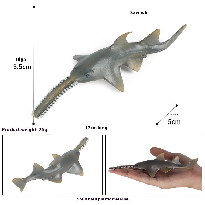 Simulation Marine Animal Model Children's Cognitive Toy