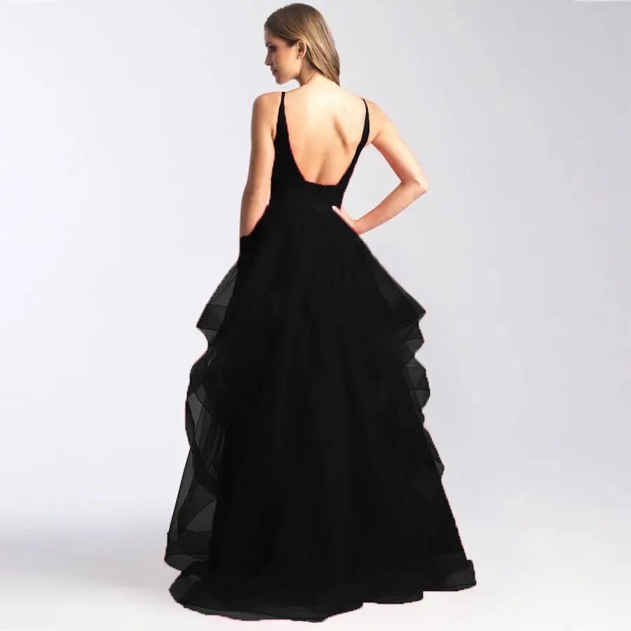 Women's Dress Banquet Temperament Red Niche High-end Advanced Texture Black Year - Ocean Vault