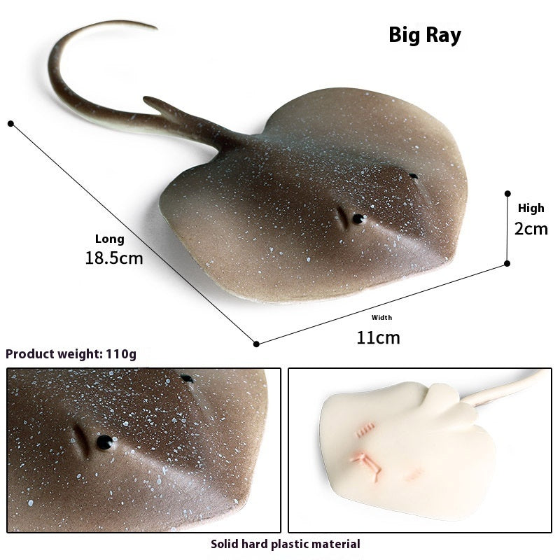 Simulation Marine Animal Model Children's Cognitive Toy