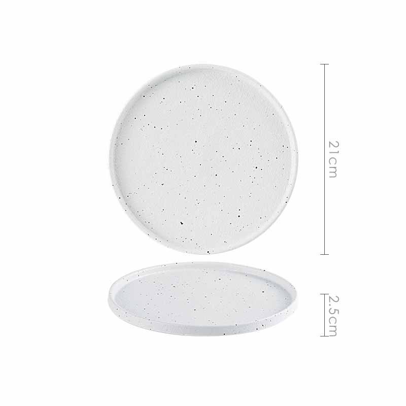 Porcelain Ceramic Bowl Dinner Plate Spoon Tableware