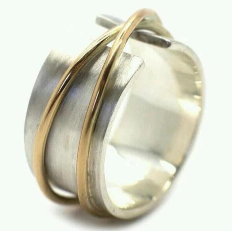 Niche Minimalist Design Coil Cord For Braiding Ring Personalized Trendy Party Jewelry