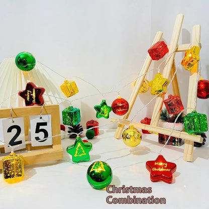 Christmas Party Decorations Scene Layout Atmosphere Lighting Chain - Ocean Vault