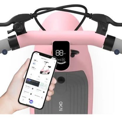 Seat Included  Ceetle  E-Scooter - Convertible Seat, 220lb Load, 18 Mi Range