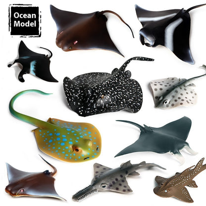 Simulation Marine Animal Model Children's Cognitive Toy