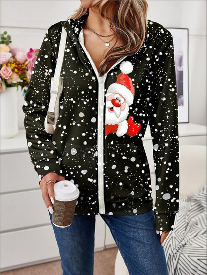 Amazon European And American Zipper Cardigan Fashion Casual
