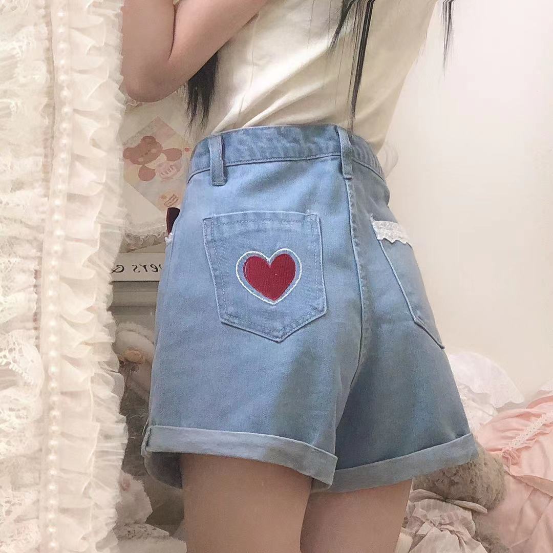 Lace Shorts Women's High Waist Slimming