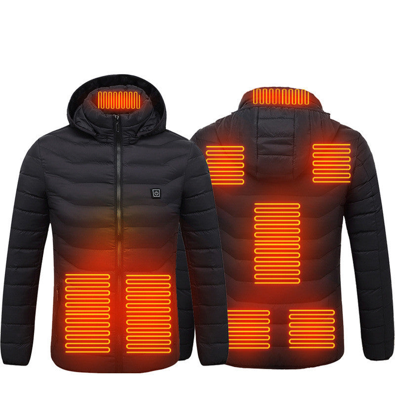 New  Electric Jacket Cotton Coat Heater Thermal Clothing for Winter