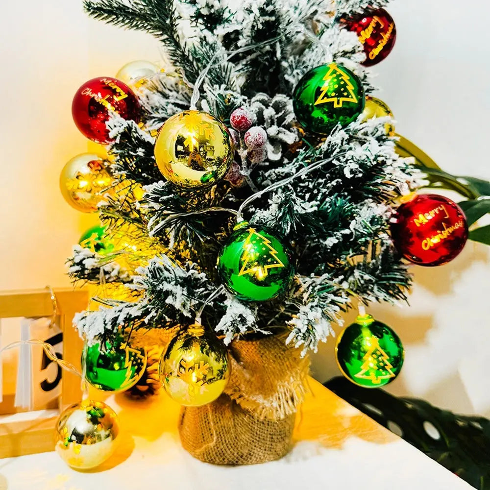 Christmas Party Decorations Scene Layout Atmosphere Lighting Chain - Ocean Vault