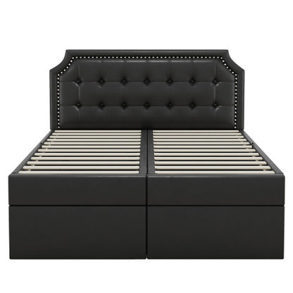 Pu Metal-framed Double Bed