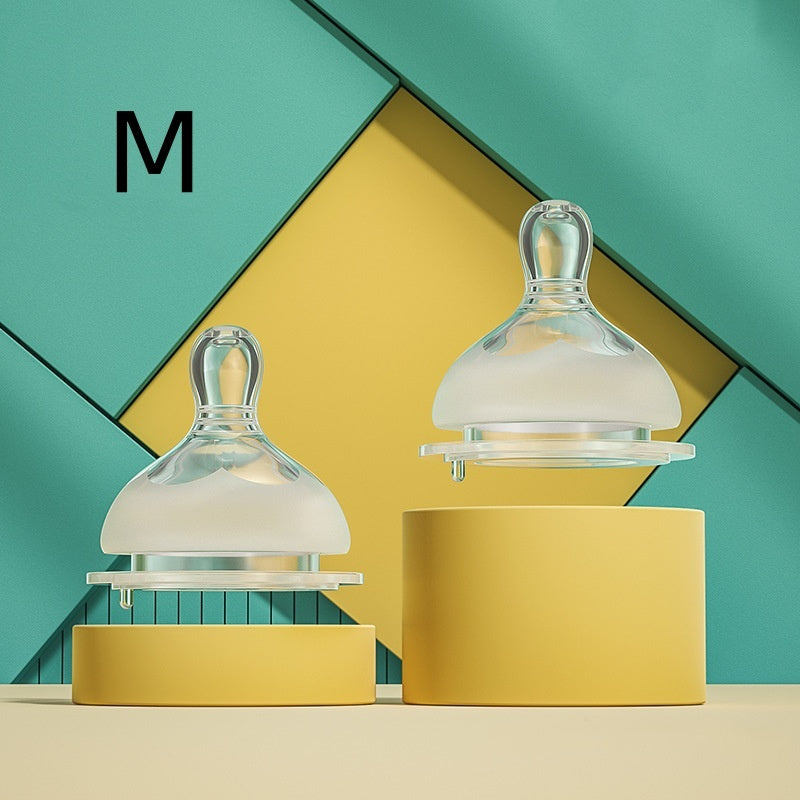 Newborn Wide Bore Glass Bottle 120 150ML