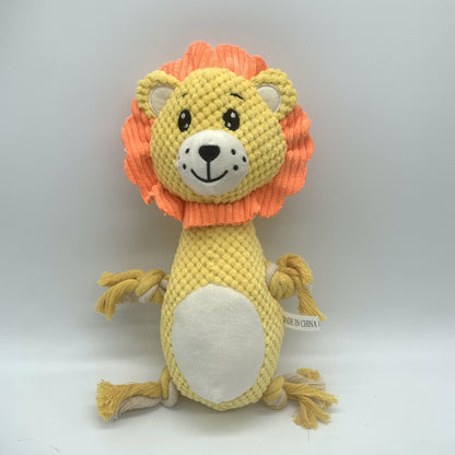 Pet Supplies Plush Toy Molar Long Lasting Corduroy Sounding Doll