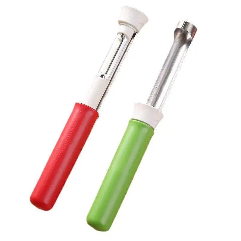 Stainless Steel Two-in-one Shrink Fruit Peeler - Ocean Vault