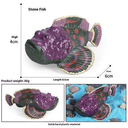 Simulation Marine Animal Model Children's Cognitive Toy