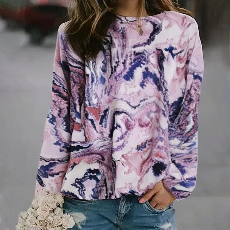 Digital Printed Women's Sweater