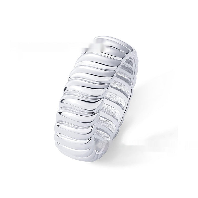 Personalized Bread Abstract Ring For Women