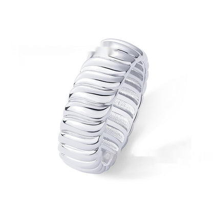 Personalized Bread Abstract Ring For Women