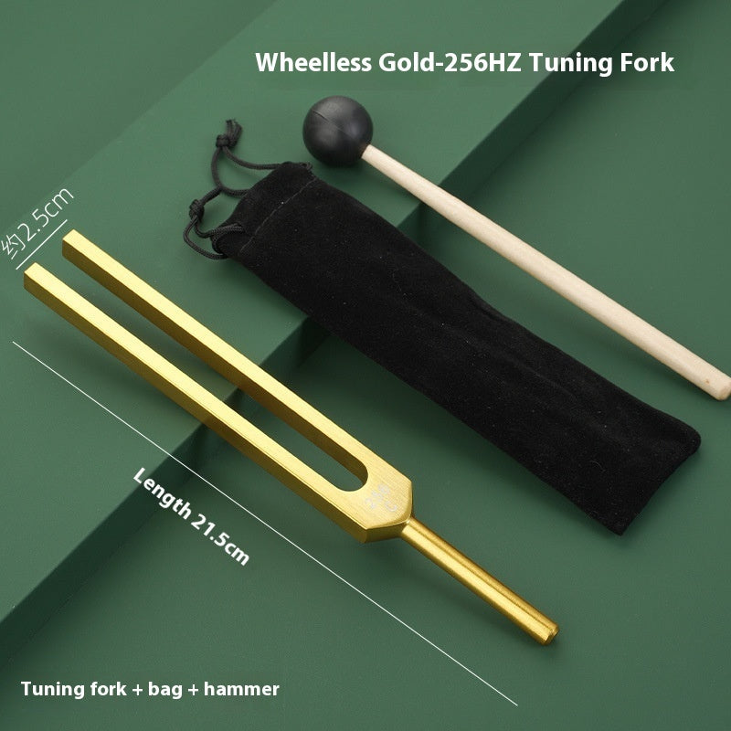 128 Hz Tuning Fork Set Weighted Bio-Acoustic Tuning Fork For Healing Chakra,Sound Therapy,Reliever Stress