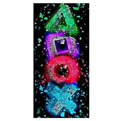 Gamer Room Canvas Painting Arena Game Poster - Ocean Vault