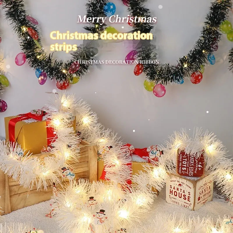 Christmas Ribbon Strip Light Band Atmosphere String - Ocean Vault