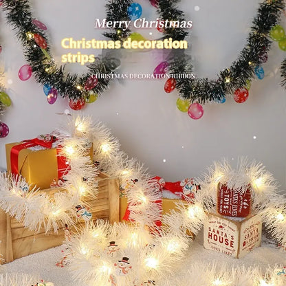 Christmas Ribbon Strip Light Band Atmosphere String - Ocean Vault