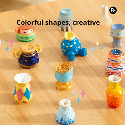 Children's Potter's Wheel Electric Clay Turntable Handmade Diy Toy