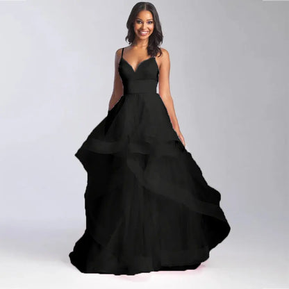 Women's Dress Banquet Temperament Red Niche High-end Advanced Texture Black Year - Ocean Vault