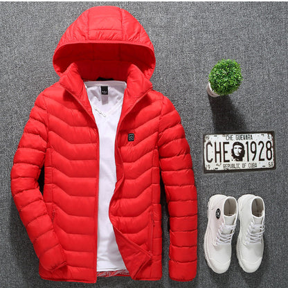 New  Electric Jacket Cotton Coat Heater Thermal Clothing for Winter